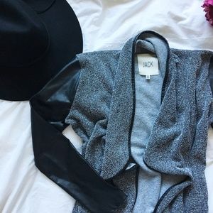 JACK by BB Dakota drape front jacket